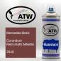 Preview: Mercedes-Benz, Corundum Red (matt) Metallic, 3549: 400ml Sprühdose, von ATW Autoteile West.